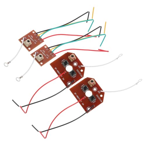 LALAFINA 2 Sätze Fernsteuerungsmodul für Elektronikexperimente Kanal Empfänger und Sender Board mit Antenne für DIY Rc und Spielzeugbau Fördert Kreativität und Fähigkeiten von LALAFINA
