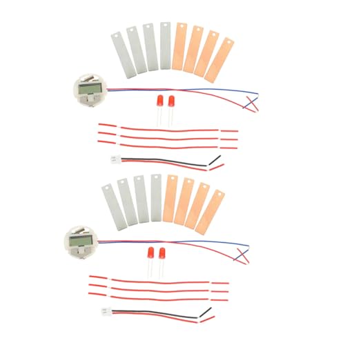 LALAFINA 2 Sätze Fruchtbatterie Experiment Kit für Schüler DIY Wissenschaftsprojekt Sicher und Wiederverwendbar Fördert und Lerninteresse für Stem Aktivitäten von LALAFINA