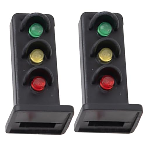LALAFINA 2 Stück Modellbahn Lichter Von Modelleisenbahnen Auto-innenbeleuchtung Sand Tischdeko Lampe Maßstabsgetreuer Zug Eisenbahn Leichte Stütze Blinkerbirne Signal Metall LALAFINA 2 Stück Modellbahn Lichter Von Modelleisenbahnen Auto-innenbeleuchtung Sand Tischdeko Lampe Maßstabsgetreuer Zug Eisenbahn Leichte Stütze Blinkerbirne Signal Metall von LALAFINA