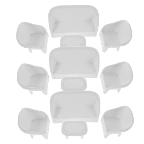 LALAFINA 3 Sätze Miniaturmöbel für Puppenhäuser TLG Sofa Tisch Stuhl für Rollenspiel und DIY Dekorationen Detailreiche Tragbare Spielzeuge für Kreative LALAFINA 3 Sätze Miniaturmöbel für Puppenhäuser TLG Sofa Tisch Stuhl für Rollenspiel und DIY Dekorationen Detailreiche Tragbare Spielzeuge für Kreative von LALAFINA