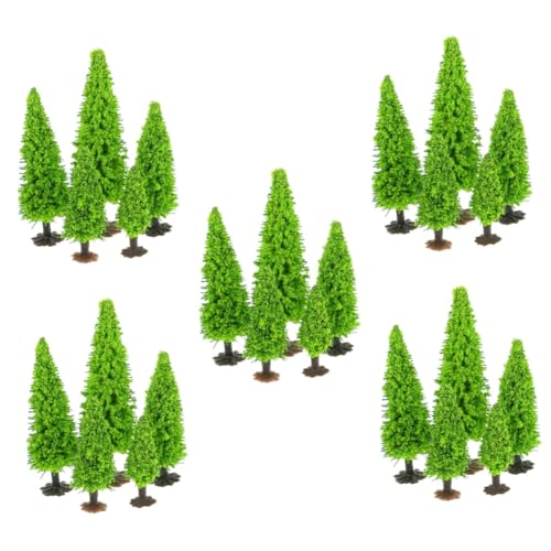 LALAFINA 75 STK Kleines Baumlandschaftsmodell Simulationsanlagenmodell Miniatur-dioramenbäume Modellbäume Bauen Landschaftsbäume Selber Machen Pflanze Eisen Dreidimensional von LALAFINA