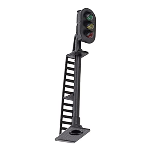 LALAFINA Modellbahn Lichter Zug Signal Modell Einer Straßenlaterne Spielzeugeisenbahnen Maßstabsgetreue Züge Licht Trainieren Spuren Geländer Modelleisenbahn-Wandleuchten Mini-ampeln Metall LALAFINA Modellbahn Lichter Zug Signal Modell Einer Straßenlaterne Spielzeugeisenbahnen Maßstabsgetreue Züge Licht Trainieren Spuren Geländer Modelleisenbahn-Wandleuchten Mini-ampeln Metall von LALAFINA