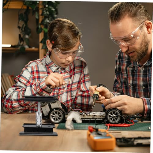 LALAFINA Rc Car Reparaturstation Aluminium Arbeitsständer mit Rutschfester Matte Stabile für Rc Modellautos Vielseitig Kompatibel Kompakt und Einfach zu Transportieren von LALAFINA