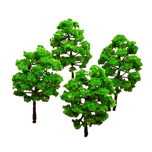 LALAFINA Schreibtischdeko 10st Grüner Modellbaum 3-Zoll-modellbaum Sandkasten Dekorativer Baum Schreibtisch Dekoration von LALAFINA