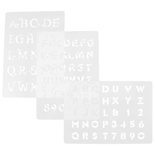 LALAFINA Stanzschablonen Buchstaben Wiederverwendbare Schablonen Für Buchstaben Und Zahlen DIY Malvorlagen Für Kreative Projekte Geeignet Für Sprühmalerei Und Bastelarbeiten Schablonen Zum Malen LALAFINA Stanzschablonen Buchstaben Wiederverwendbare Schablonen Für Buchstaben Und Zahlen DIY Malvorlagen Für Kreative Projekte Geeignet Für Sprühmalerei Und Bastelarbeiten Schablonen Zum Malen von LALAFINA