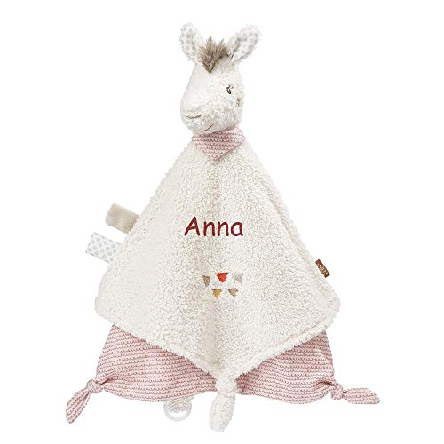 LALALO FEHN Lama Deluxe Schmusetuch mit Namen Bestickt, Baby & Kleinkinder Spielkamerad & Einschlafhilfe, Schmusetuch Stofftier-Schnuffeltuch personalisiert, Kuscheltuch Geschenkidee Mädchen LALALO FEHN Lama Deluxe Schmusetuch mit Namen Bestickt, Baby & Kleinkinder Spielkamerad & Einschlafhilfe, Schmusetuch Stofftier-Schnuffeltuch personalisiert, Kuscheltuch Geschenkidee Mädchen von LALALO