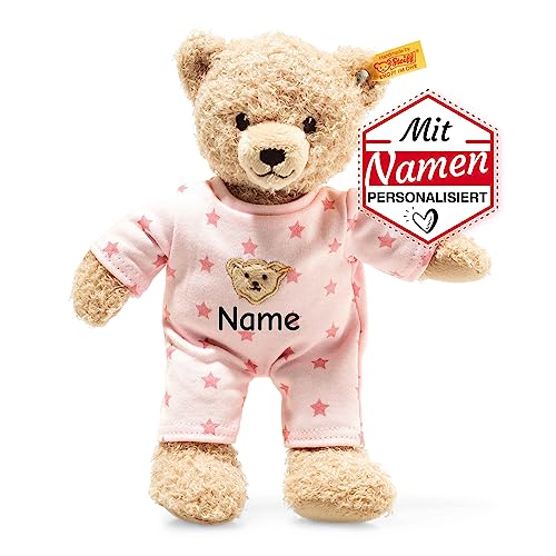 STEIFF Teddy and Me Teddybär mit Namen, Rosa Schlafanzug Kuscheltier, Niedlicher Bär Plüschtier Stofftier für Mädchen, Schmusetier Geschenk zur Geburt, Weihnachten, Geburtstag kaufen STEIFF Teddy and Me Teddybär mit Namen, Rosa Schlafanzug Kuscheltier, Niedlicher Bär Plüschtier Stofftier für Mädchen, Schmusetier Geschenk zur Geburt, Weihnachten, Geburtstag kaufen von LALALO
