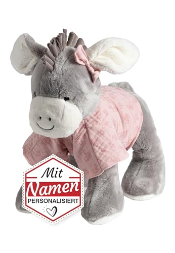 LALALO Sterntaler Kuscheltier Sternchen Emmi Girl mit Namen personalisiert (Bestickt), Niedliches Schmusetier für Mädchen, Plüschtier Stofftier für Babys Kinder von LALALO