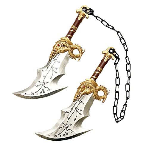 LALAPORT Mittelalterliche Chaos Foamschwert 43,2 cm Gold Silber Cosplay Prop LARP 1:1 Replik Kostüm Halloween, Jugend, Teen, 12+ Jahre LALAPORT Mittelalterliche Chaos Foamschwert 43,2 cm Gold Silber Cosplay Prop LARP 1:1 Replik Kostüm Halloween, Jugend, Teen, 12+ Jahre von LALAPORT