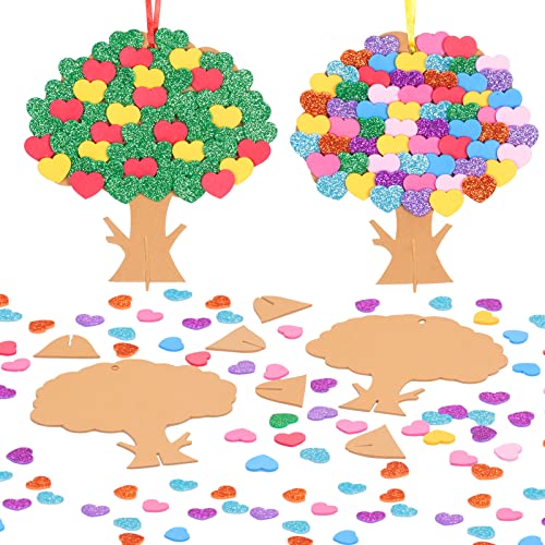 LAMEK 12 Herz Baum Bastelsets für Kinder Kreative Kunsthandwerk Bastelhandwerk mit Schaumstoff Aufkleber Kreativsets zum Basteln für Valentinstag Muttertag Kindergeburtstag LAMEK 12 Herz Baum Bastelsets für Kinder Kreative Kunsthandwerk Bastelhandwerk mit Schaumstoff Aufkleber Kreativsets zum Basteln für Valentinstag Muttertag Kindergeburtstag von LAMEK