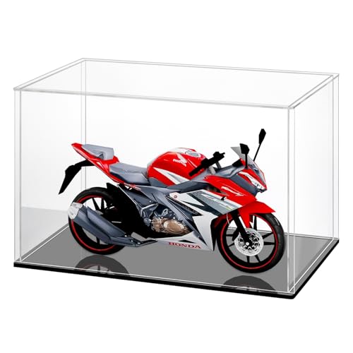 Huijintao Acryl Vitrine/Schaukasten/Display Case/Display Box für Modellauto, Figuren, Sammlerstücke | Selbstmontage (30x25x25 cm) von Huijintao