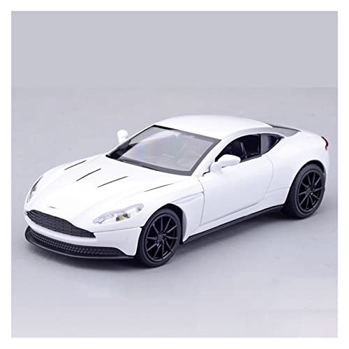 LANUVA 1/32 Für Aston Martin DB11 Metalldruckguss Luxus Hohe Simulation Sportwagen Modell Spielzeug (Color : Bianco) von LANUVA