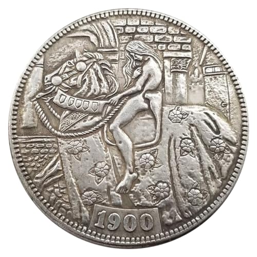LAOJUNLU 1900 Lady Godeva Zu Pferd Coventry, England Feng Shui Seltene Münze Ornamente Glücksmünze Gedenkmünze Viel Glückszeichen antik Dekorationen LAOJUNLU 1900 Lady Godeva Zu Pferd Coventry, England Feng Shui Seltene Münze Ornamente Glücksmünze Gedenkmünze Viel Glückszeichen antik Dekorationen von LAOJUNLU