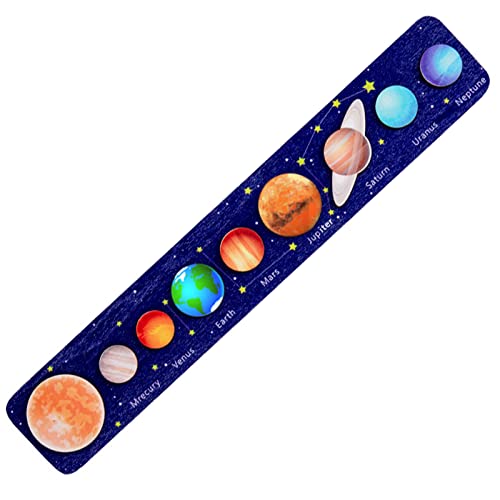 LAPONO Holz Sonnensystem Puzzle Spielzeug für Kinder Eine Sonne und Acht Planeten DIY Holzpuzzle Ornamente Denktraining Lernspielzeug Kinderpuzzle für Jungen Mädchen Planetenpuzzle, Blau B LAPONO Holz Sonnensystem Puzzle Spielzeug für Kinder Eine Sonne und Acht Planeten DIY Holzpuzzle Ornamente Denktraining Lernspielzeug Kinderpuzzle für Jungen Mädchen Planetenpuzzle, Blau B von LAPONO