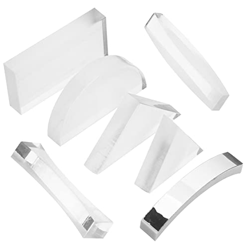 LAPYAPPE 7-teiliges Konvex-konkaves Optisches Glaslinsen-set Für Den Physikunterricht in Der Mittelschule Werkzeuge Für Naturwissenschaftliche Experimente LAPYAPPE 7-teiliges Konvex-konkaves Optisches Glaslinsen-set Für Den Physikunterricht in Der Mittelschule Werkzeuge Für Naturwissenschaftliche Experimente von LAPYAPPE