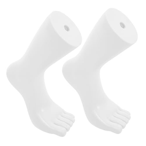 LAPYAPPE 1 Paar Zehensocken schaufensterpuppe Schuhlifte Schuhlöffel Schuhfaltenschutz Schuhspanner Ferse hebt Schuhbaum falsches Bein Socken-Ausstellungsmodell Sockenfußmodell Vinyl Weiß LAPYAPPE 1 Paar Zehensocken schaufensterpuppe Schuhlifte Schuhlöffel Schuhfaltenschutz Schuhspanner Ferse hebt Schuhbaum falsches Bein Socken-Ausstellungsmodell Sockenfußmodell Vinyl Weiß von LAPYAPPE