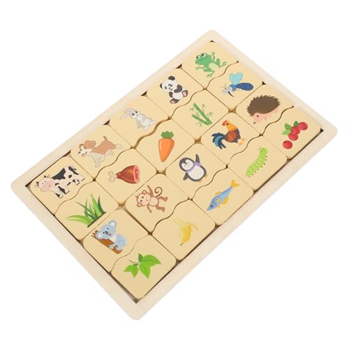 LAPYAPPE 1 Satz Holz Puzzle für Jahre Fördert Gedächtnis und Logisches für Montessori und Frühe Erziehung Sicheres Holzmaterial LAPYAPPE 1 Satz Holz Puzzle für Jahre Fördert Gedächtnis und Logisches für Montessori und Frühe Erziehung Sicheres Holzmaterial von LAPYAPPE