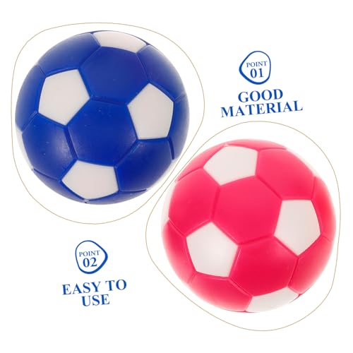 LAPYAPPE 12 Stück Teiliges Foosball Ersatzball für Tischfußball Langlebige Mini Kickerbälle in Farbkombinationen Kompakt für Tischkicker Spiele für Matches und Geselliges Spiel von LAPYAPPE