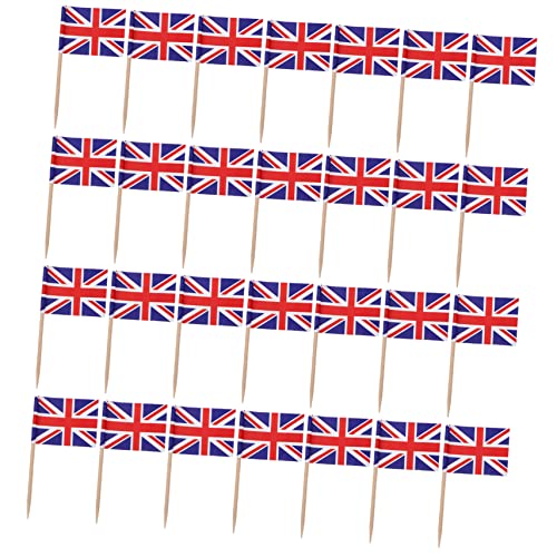 LAPYAPPE 200stücke Delicate Country Flags Zahnstocher-flaggen Für Cupcake-dekoration Papierfähnchen Für Festlichkeiten Tortendeko Für Partys Und Veranstaltungen von LAPYAPPE