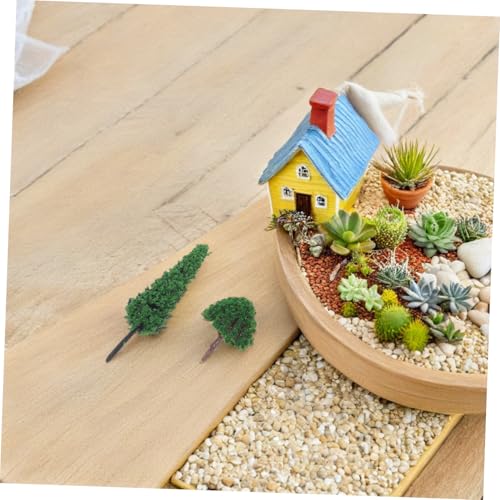 LAPYAPPE 40 Stück Teiliges Miniatur Modellbau Bäume aus Langlebigem Kunststoff Realistische Gestaltung für Eisenbahn Landschaft Diorama Architektur und Micro Landschafts-Dekoration LAPYAPPE 40 Stück Teiliges Miniatur Modellbau Bäume aus Langlebigem Kunststoff Realistische Gestaltung für Eisenbahn Landschaft Diorama Architektur und Micro Landschafts-Dekoration von LAPYAPPE