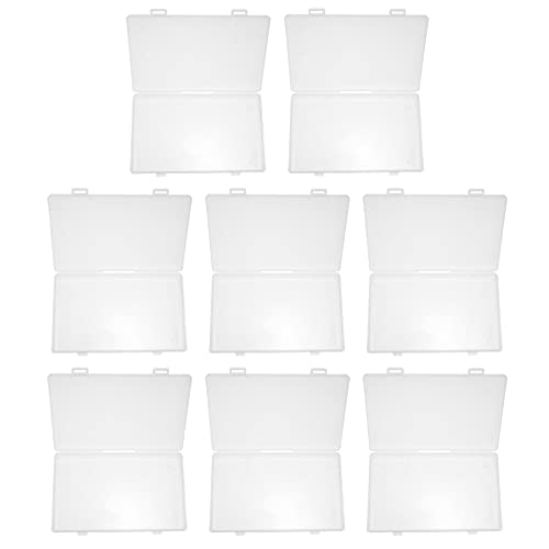LAPYAPPE 8 Stück Teiliges Kunststoff Fotoaufbewahrungsboxen Praktische Kartenbox für Postkarten und Bastelmaterialien Transparent Stapelbar und Leicht zu Transportieren LAPYAPPE 8 Stück Teiliges Kunststoff Fotoaufbewahrungsboxen Praktische Kartenbox für Postkarten und Bastelmaterialien Transparent Stapelbar und Leicht zu Transportieren von LAPYAPPE