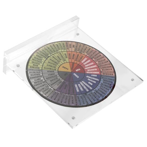 LAPYAPPE Acryl Emotionsrad Mit Emotionen Erkennen Und Verstehen Dekoration Für Büro Schule Und Zuhause Psychische Emotion Wheel Aus Hochwertigem Acryl LAPYAPPE Acryl Emotionsrad Mit Emotionen Erkennen Und Verstehen Dekoration Für Büro Schule Und Zuhause Psychische Emotion Wheel Aus Hochwertigem Acryl von LAPYAPPE