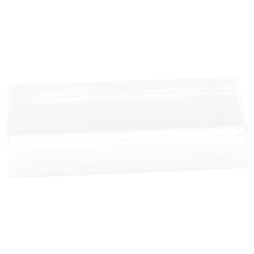 LAPYAPPE Brechungsexperimente Glasblock Lehrinstrument aus Glasbausteinen physikalisch-optische Geräte Brechungsrechteckiger Block Physik-Experimente-Block Glas block Brechungsblock LAPYAPPE Brechungsexperimente Glasblock Lehrinstrument aus Glasbausteinen physikalisch-optische Geräte Brechungsrechteckiger Block Physik-Experimente-Block Glas block Brechungsblock von LAPYAPPE