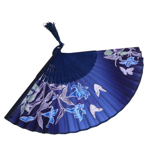 LAPYAPPE Chinesischer Stil Faltfächer aus Handfächer für Damen Dekoration für Zuhause für Hochzeiten Tanz und Cosplay Stilvolles Accessoire zum Abkühlen LAPYAPPE Chinesischer Stil Faltfächer aus Handfächer für Damen Dekoration für Zuhause für Hochzeiten Tanz und Cosplay Stilvolles Accessoire zum Abkühlen von LAPYAPPE