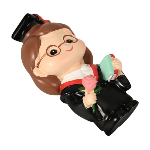 LAPYAPPE Graduation Party Cake Topper Doktorin Resin Figurine Stabile Tortendeko für Abschlussfeier Dessert Tischdekoration LAPYAPPE Graduation Party Cake Topper Doktorin Resin Figurine Stabile Tortendeko für Abschlussfeier Dessert Tischdekoration von LAPYAPPE