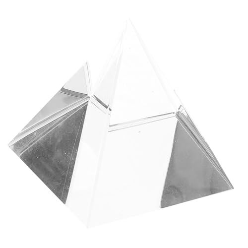 LAPYAPPE Lichtprisma für die Wissenschaft Wohnzimmerdekor Prismen wunderlich glasprisma optisches Prisma Geschenkprisma Pyramidenprisma Dekoration als Sonnenfänger Glaspyramide LAPYAPPE Lichtprisma für die Wissenschaft Wohnzimmerdekor Prismen wunderlich glasprisma optisches Prisma Geschenkprisma Pyramidenprisma Dekoration als Sonnenfänger Glaspyramide von LAPYAPPE