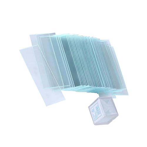 LAPYAPPE mikroskopische Objektträger Gläser abdecken Objektträger und Deckgläser leer Fleck Mini -Ornamente mikroskop für kindermikroskop schlittem Schutzglas quadratisches Deckglas LAPYAPPE mikroskopische Objektträger Gläser abdecken Objektträger und Deckgläser leer Fleck Mini -Ornamente mikroskop für kindermikroskop schlittem Schutzglas quadratisches Deckglas von LAPYAPPE