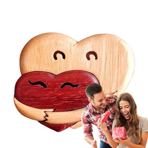 Hölzerne Herzen als Hochzeitsgeschenk – Umarmungen und Liebes-Herz-Ornamente, Holz-Herz- -Ornamente, Herz-Kunstpuzzle aus Holz, kleine Umarmungs-Tokenn, Taschen-Umarmungs-Herz-Tokenn aus Holz Hölzerne Herzen als Hochzeitsgeschenk – Umarmungen und Liebes-Herz-Ornamente, Holz-Herz- -Ornamente, Herz-Kunstpuzzle aus Holz, kleine Umarmungs-Tokenn, Taschen-Umarmungs-Herz-Tokenn aus Holz von LATAFA