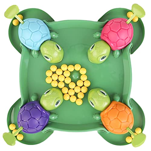 LATAFA Schildkröten-Brettspiel | Familienbrettspiele für den Spieleabend | Intensives Spiel der schnellen Reflexe, interaktives Eltern-Kind-Tischspiel, pädagogische Lernspiele für Jungen und Mädchen von LATAFA