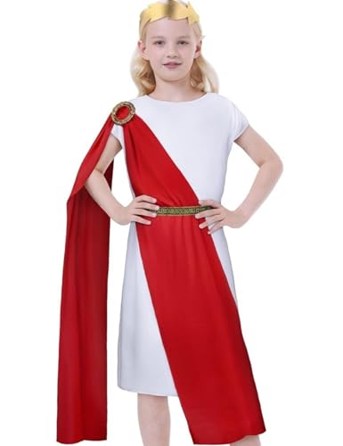LATOBREATH Griechischer Toga für Kinder, antikes Griechenland, Mythos, Philosoph, Rom, Kinder, Größe M von LATOBREATH