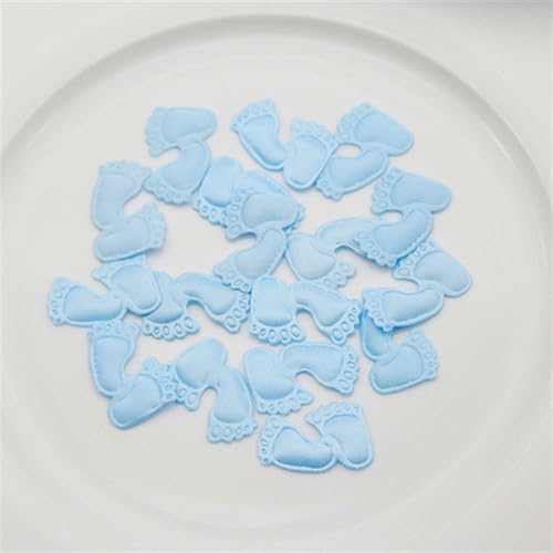 Stofflätzchen für Babypartys, Schnuller, Konfetti, Geburtstagsdekoration für Jungen/Mädchen, Party-Dekoration, Geburtstagsdekoration für Mädchen, Rosa, 100 Stück Stofflätzchen für Babypartys, Schnuller, Konfetti, Geburtstagsdekoration für Jungen/Mädchen, Party-Dekoration, Geburtstagsdekoration für Mädchen, Rosa, 100 Stück von LAUOFSHA