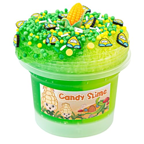 Clear Slime Kit, 6.8oz gelb grün Mais DIY Slime Kit für Mädchen und Jungen, weich&Antihaft-Stress Relief Spielzeug, Kinder Bildung Party Favor, Idee Geschenk für Geburtstag Ostern Weihnachten Neujahr Clear Slime Kit, 6.8oz gelb grün Mais DIY Slime Kit für Mädchen und Jungen, weich&Antihaft-Stress Relief Spielzeug, Kinder Bildung Party Favor, Idee Geschenk für Geburtstag Ostern Weihnachten Neujahr von LAWOHO