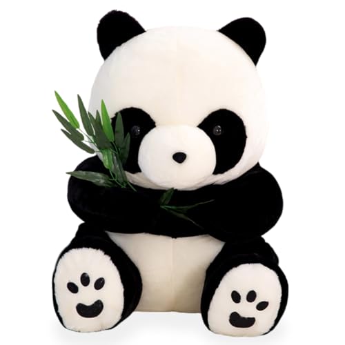 LAjuu 30cm Panda Kuscheltier,Plüschtier, Cartoon Plüsch Spielzeug,Pandabär Kuscheltier Plüsch, Plüschtier Panda Kuscheltier,für Kinder Jungen Mädchen Dekoration Geschenk von LAjuu