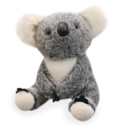 LAjuu Koala Kuscheltier, 21 cm Koala Plüschtier, Plüsch Koala, Puppe Koala, Stofftier Koala Weich Gefülltes Kissen Geschenke für Mädchen, Jungen, Babys von LAjuu