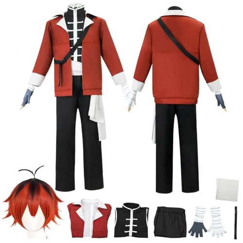 LBKHNRT Anime Frieren: Beyond Journey's End Stark Cosplay Kostüm Rollenspiel Outfit mit Perücke Mantel Zubehör Halloween Comic Con Party Karneval Uniform für Erwachsene Kinder Unisex Anzug LBKHNRT Anime Frieren: Beyond Journey's End Stark Cosplay Kostüm Rollenspiel Outfit mit Perücke Mantel Zubehör Halloween Comic Con Party Karneval Uniform für Erwachsene Kinder Unisex Anzug von LBKHNRT