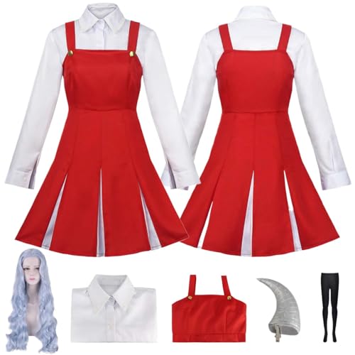 LBKHNRT Anime MHA My Hero Academia Eri Cosplay Kostüm Rollenspiel Outfit mit Perücke Kopfschmuck Zubehör Halloween Comic Con Party Karneval Uniform für Erwachsene Kinder Unisex Anzug LBKHNRT Anime MHA My Hero Academia Eri Cosplay Kostüm Rollenspiel Outfit mit Perücke Kopfschmuck Zubehör Halloween Comic Con Party Karneval Uniform für Erwachsene Kinder Unisex Anzug von LBKHNRT