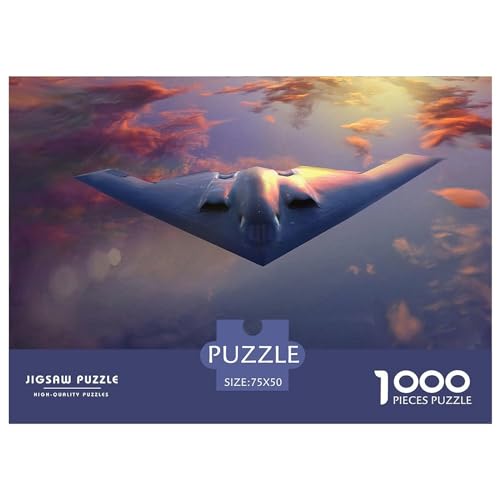 1000-teiliges Puzzle für Erwachsene, Militär-Kämpfer-Puzzle, 1000-teiliges Holzbrett-Puzzle – Entspannungs-Puzzlespiele, Denksport-Puzzle, 1000 Teile (75 x 50 cm) von LBLmoney