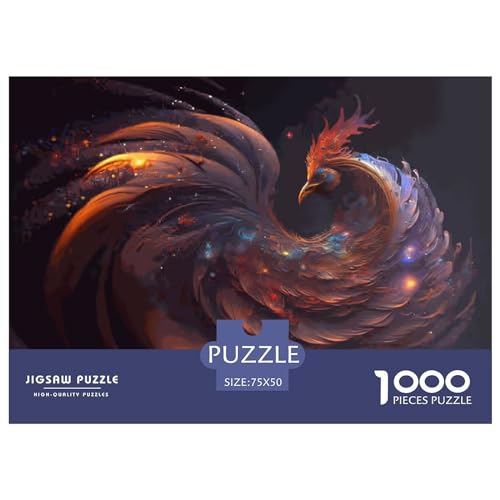 1000-teiliges Puzzle für Erwachsene, Tier-Hahn-Puzzle für Erwachsene und Kinder, Puzzle 1000-teiliges Spielspielzeug für Erwachsene, Familienpuzzle, Geschenk, 1000 Stück (75 x 50 cm) von LBLmoney