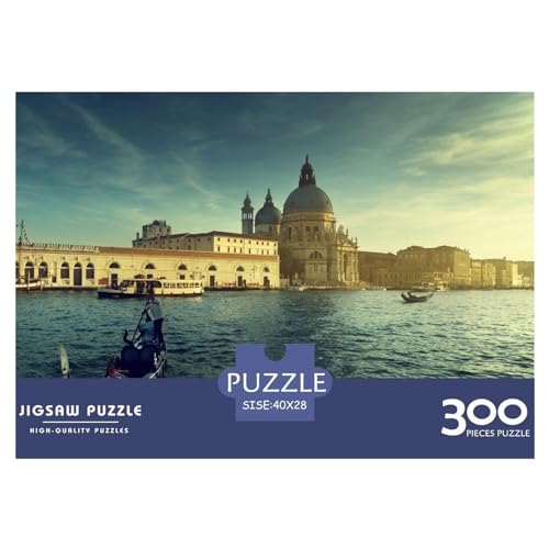 Puzzle „Italienische Schönheit“, Puzzle für Erwachsene, 300 Teile, Holzpuzzle, Wandkunst-Puzzlespiele, 300 Teile (40 x 28 cm) von LBLmoney