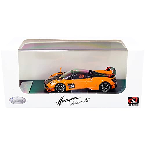 LCD Models LCD64011-OR - Pagani Huayra Bc Roadster Orange - maßstab 1/64 - Sammlerstück Miniatur von LCD Models