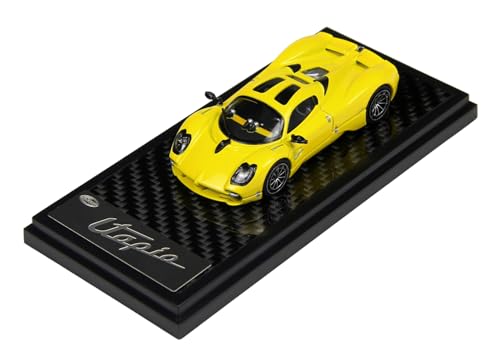 LCD Models LCD64039-YE - Pagani Utopia Coupe Yellow - maßstab 1/64 - Modellauto von LCD Models