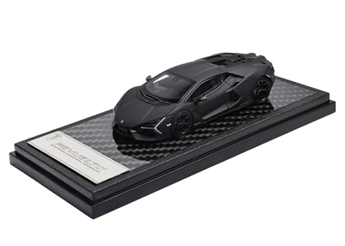 LCD Models LCD64042-BL - Lamborghin. Revuelto Matte Black - maßstab 1/64 - Modellauto von LCD Models