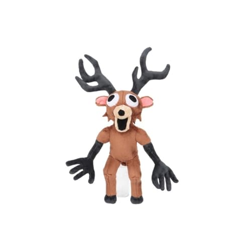 LCEDHZOC 99 Nächte Im Wald Plüsch, Der Hirsch Bösewicht Spielfiguren Plüschtier Geschenk for Kinder Videospielfans Weihnachten Halloween von LCEDHZOC