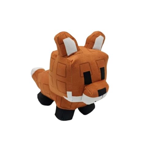 LCEDHZOC Grow a Garden Plüsch, Weiches Stofftier Gartenhaustier Waschbär Rotfuchs Plüschtier for Spielefans Jungen Mädchen Kinder Geschenke(Brown) von LCEDHZOC