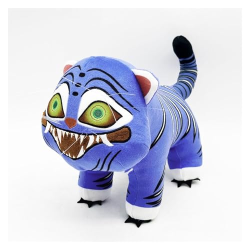 LCEDHZOC Kpop Dämonenjäger Kuscheltiere, Weiche Plüsch Tiger Plüsch Puppe Geschenk for Kinder Fans Halloween(Purple) von LCEDHZOC