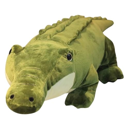 LCEDHZOC Lustiges Krokodil Kuscheltier, Süßes Schönes Plüschtier Weiches Krokodil Plüschtier Geschenk for Kinder Jungen Und Mädchen(120CM/47.2IN) von LCEDHZOC